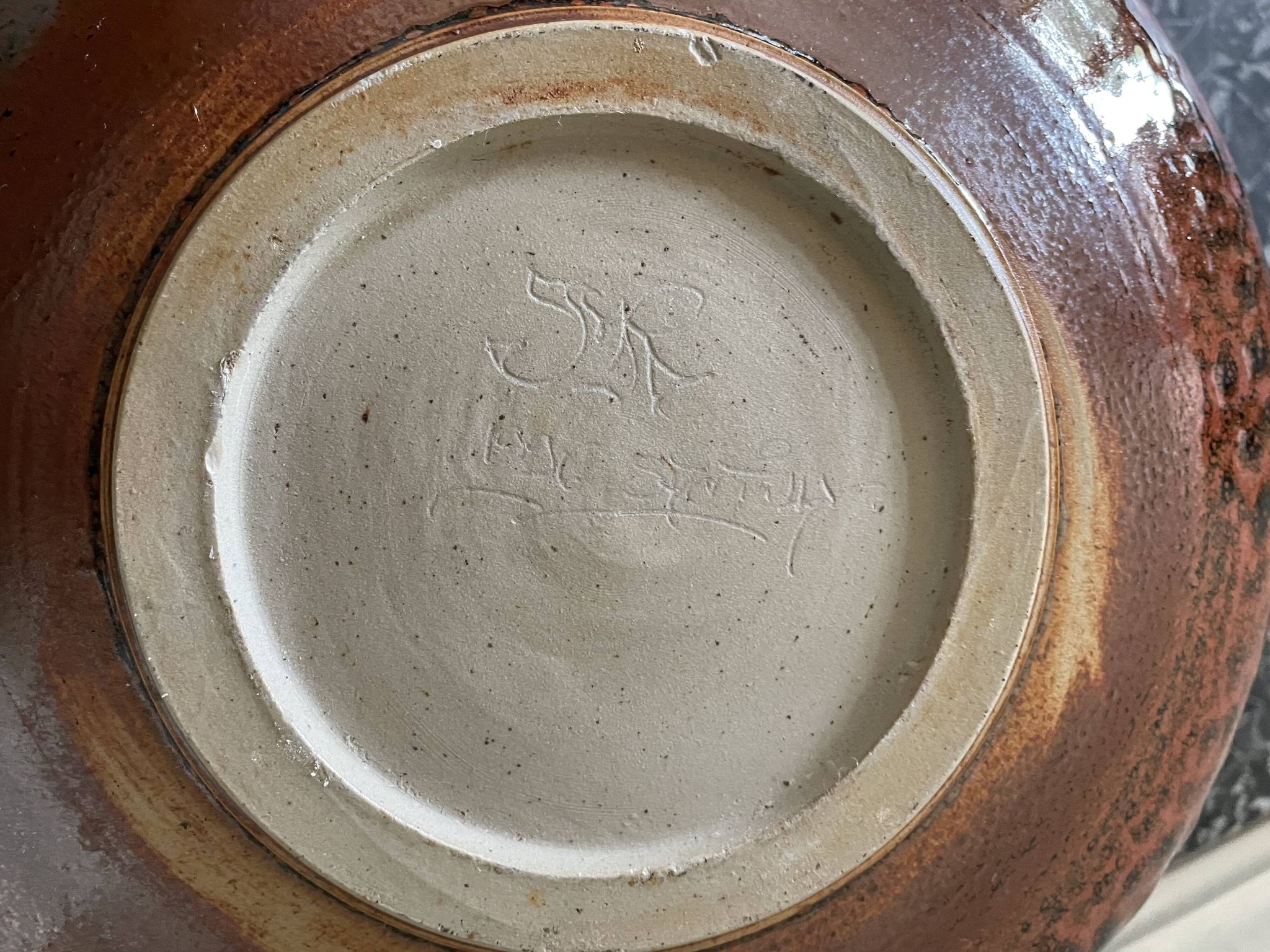 Vase émaillé