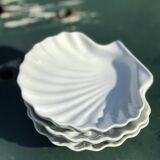 Set of 4 shell bowls