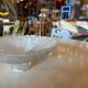 Glass lampshade