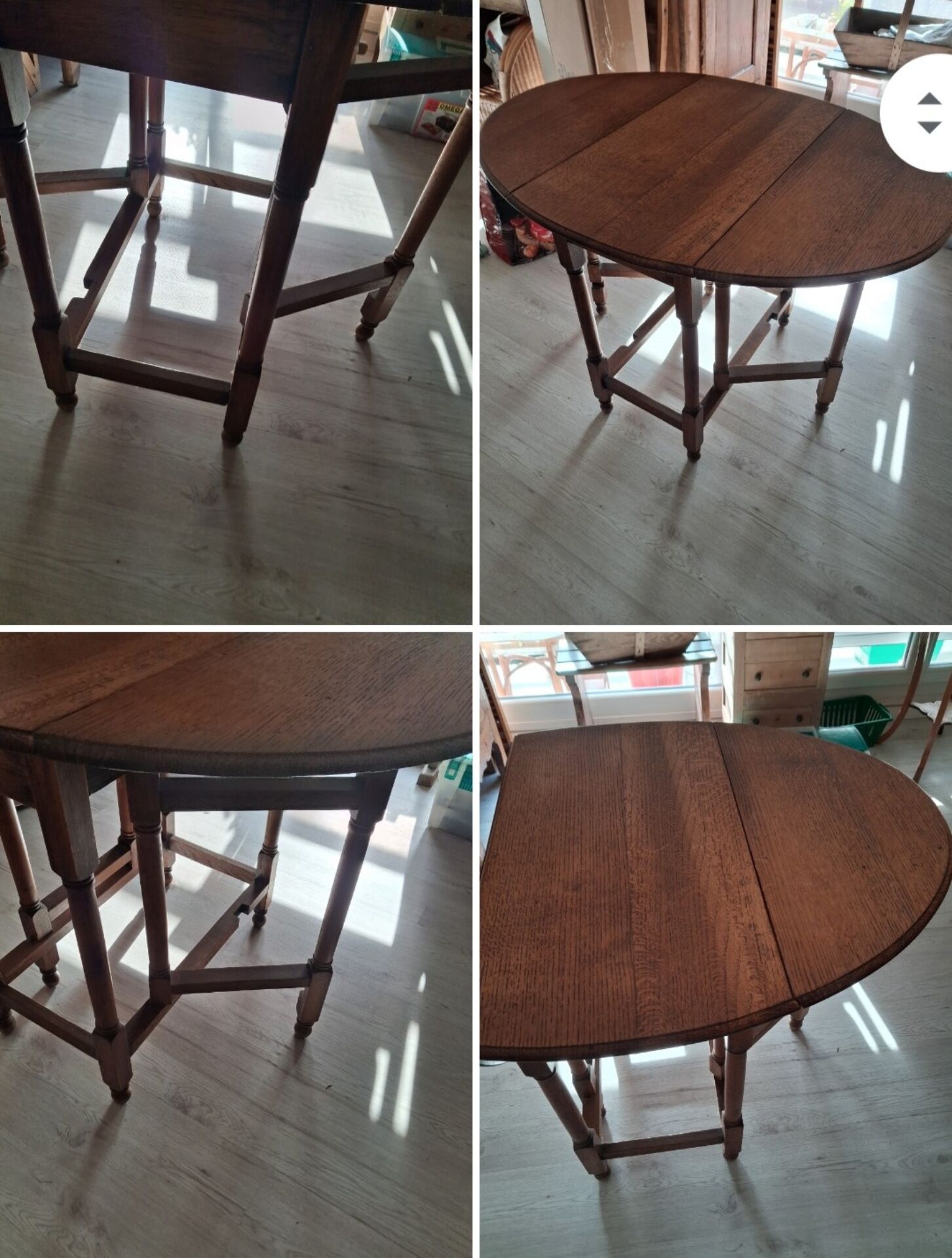 English table Gateberg from the 1920s/1940s.
