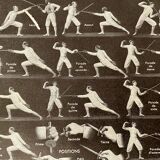 Photographic plate on fencing - 1940