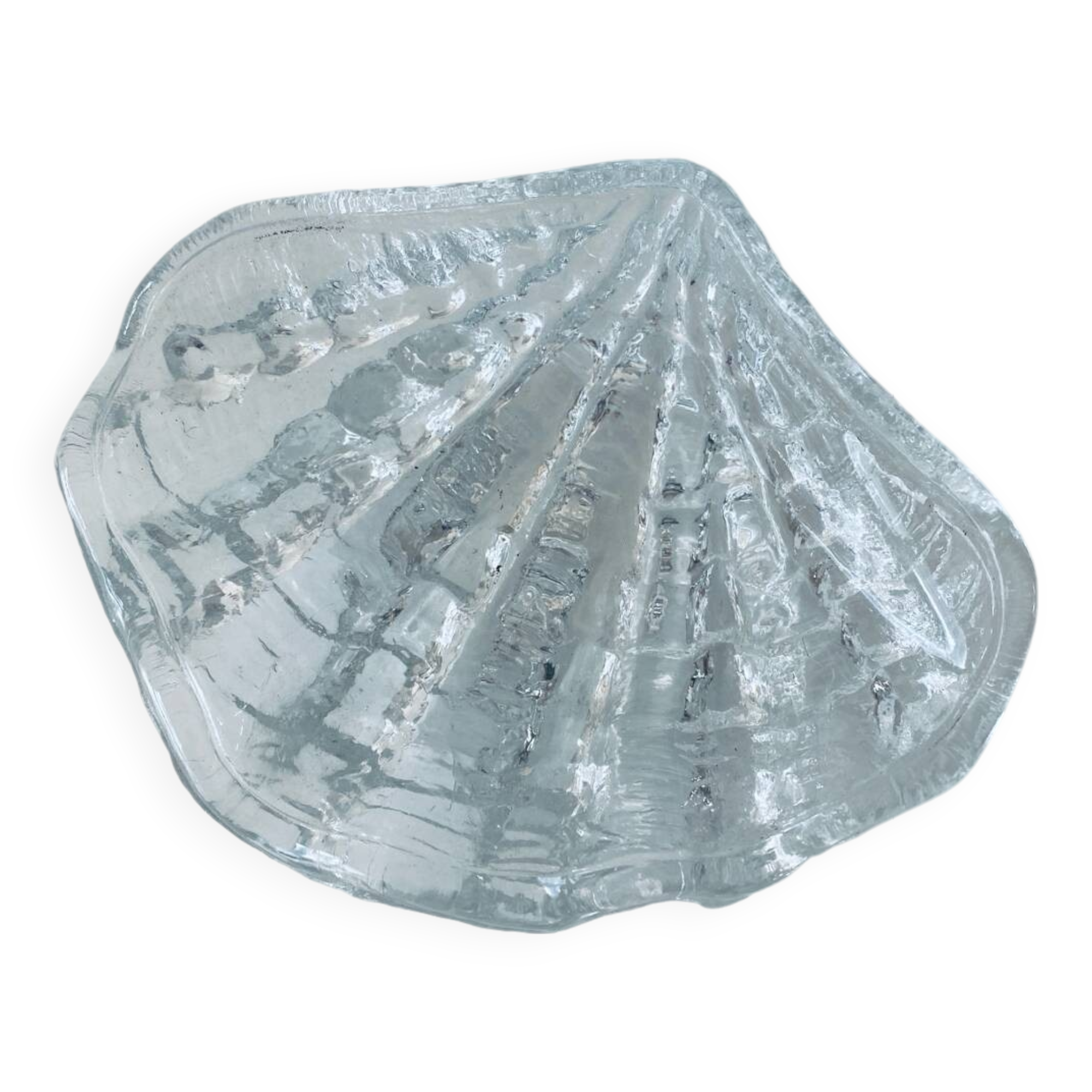 Glass holy water stoup