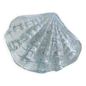 Glass holy water stoup