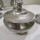 Art Deco-style coffee and tea service