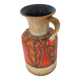 Vintage Jasba ceramic vase with handle - Height 25cm - 70's