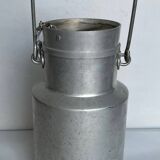 Old aluminum milk jug 1.5 liters