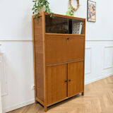 Secrétaire en chêne vintage