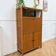 Vintage oak secretary