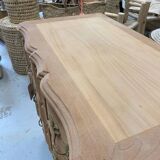 Commode Louis XV en bois brut