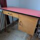 Bureau vintage Baumann à pieds compas