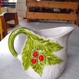 Christmas pitcher in slip - Italy