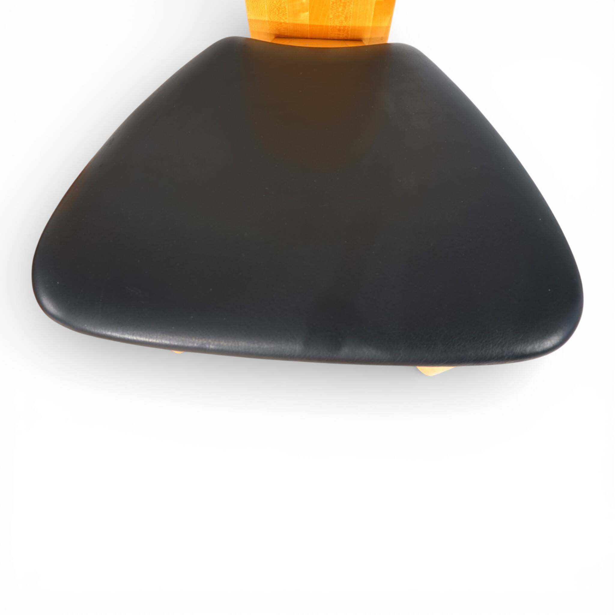 Tranekaer set of 4 Iris dining chairs by Bob van den Berghe, 1980