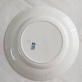 Round iron earth dish Longwy Cyrano