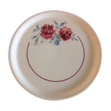 Pie dish décor Strasbourg faienceries of Badonvillers 50/60