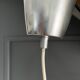 Space age orange 70s pendant light