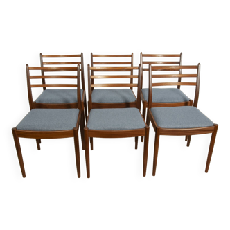 Vintage Dining Chairs by Victor Wilkins for G-Plan, 1960s, Set of 6