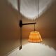 Adjustable Pleated Wall Lamp by Kaiser Leuchten