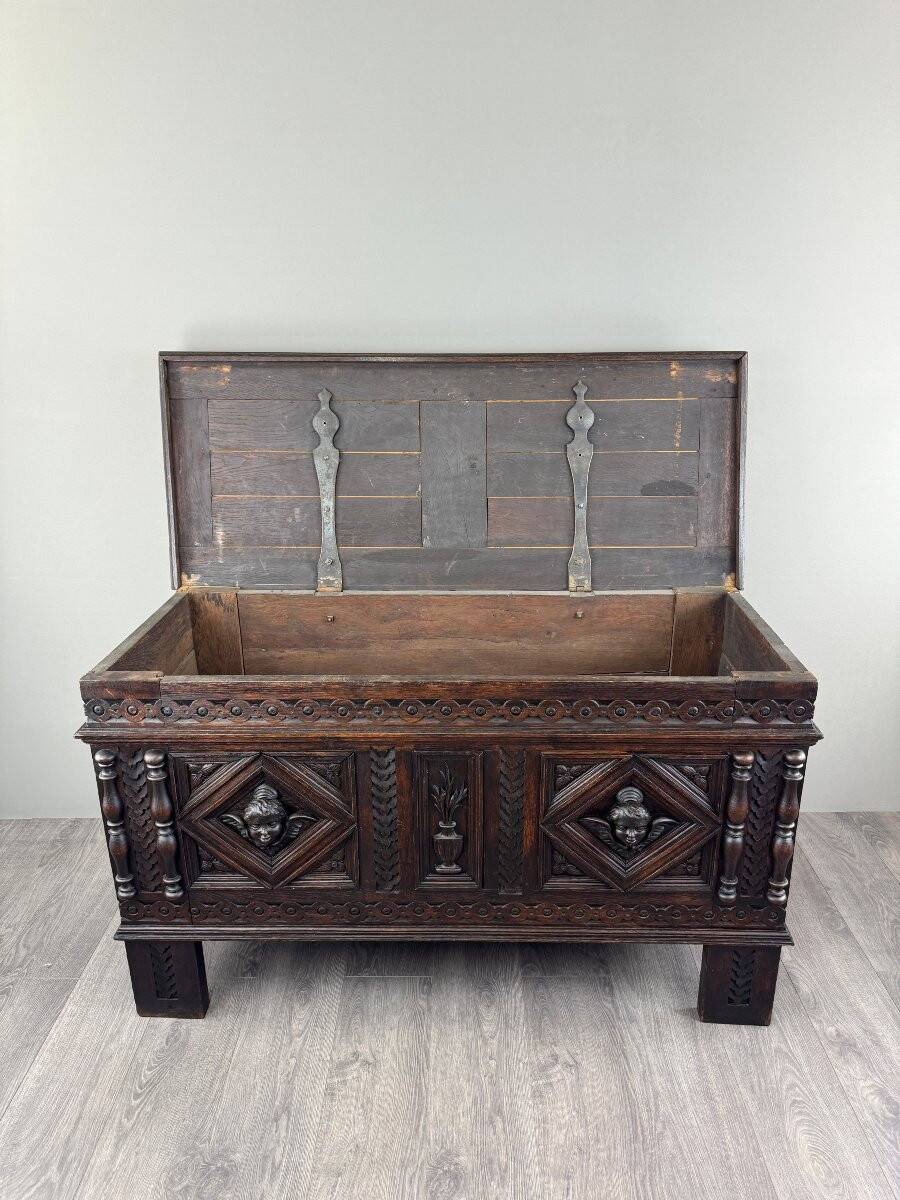 Antique Neo-Renaissance chest, 19th century