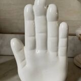 Pair of vintage ceramic hand bookends