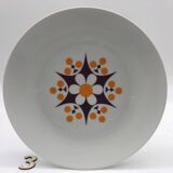 6 Bohemian porcelain dinner plates, 1970s, TK Thun - Czechoslovakia