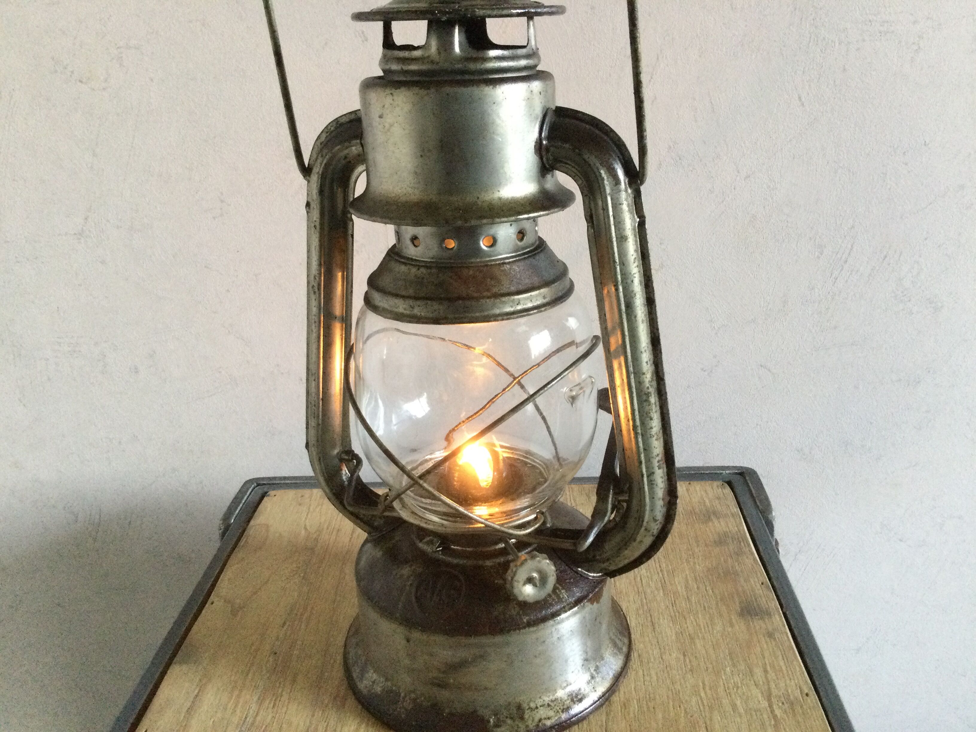 Functional kerosene lamp