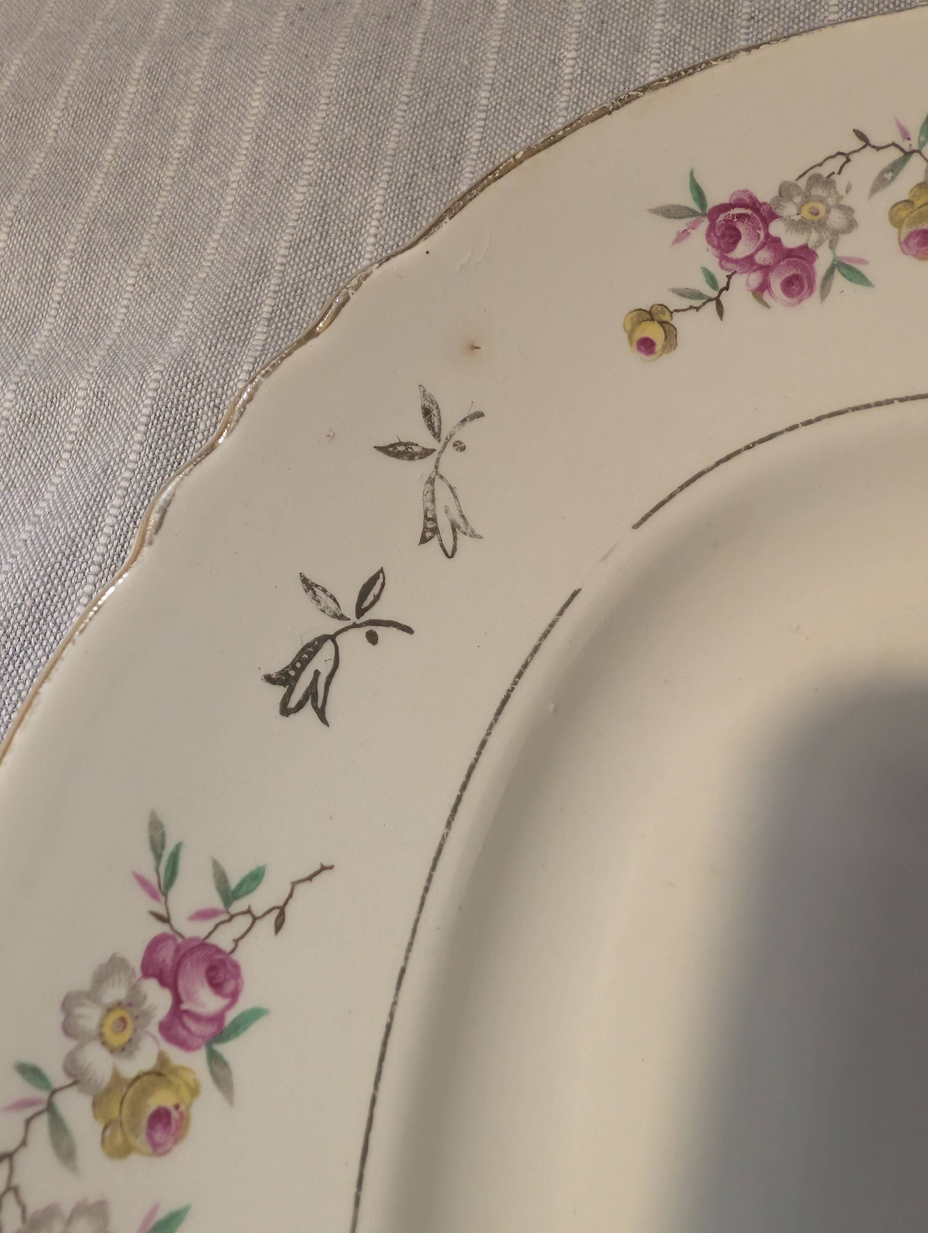 oval serving dish Orchies