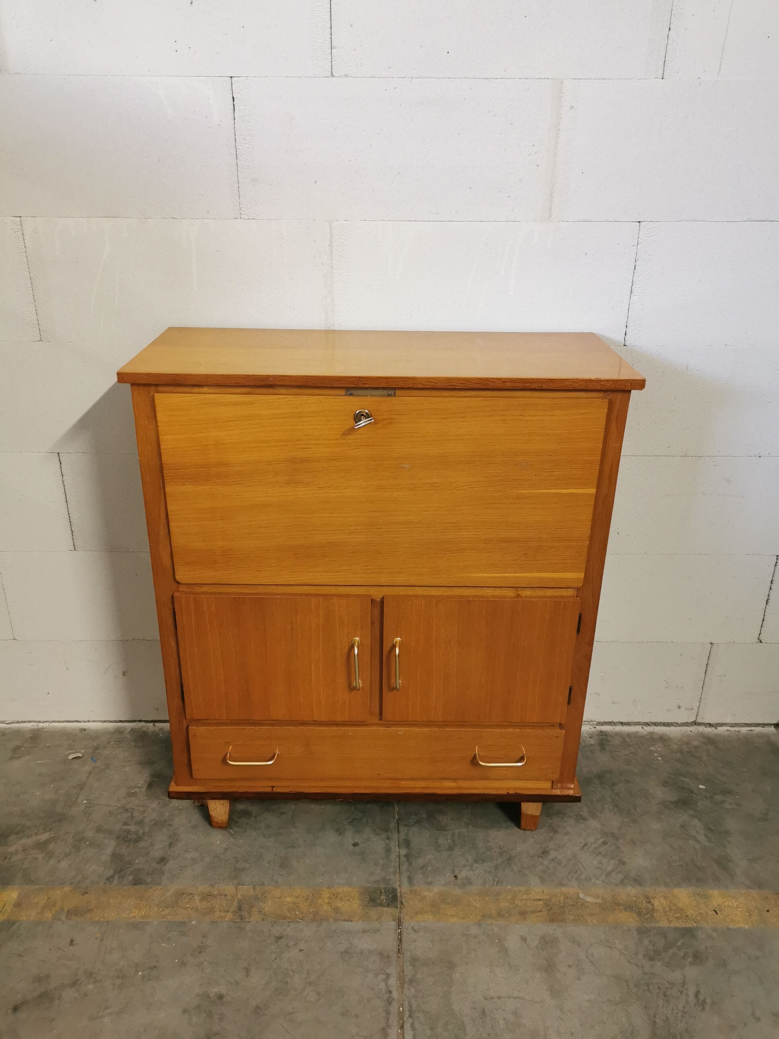 Secrétaire vintage bas