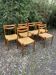 Set of 6 Vintage Scandinavian Chairs