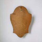 Vintage wall mirror in gilded wood