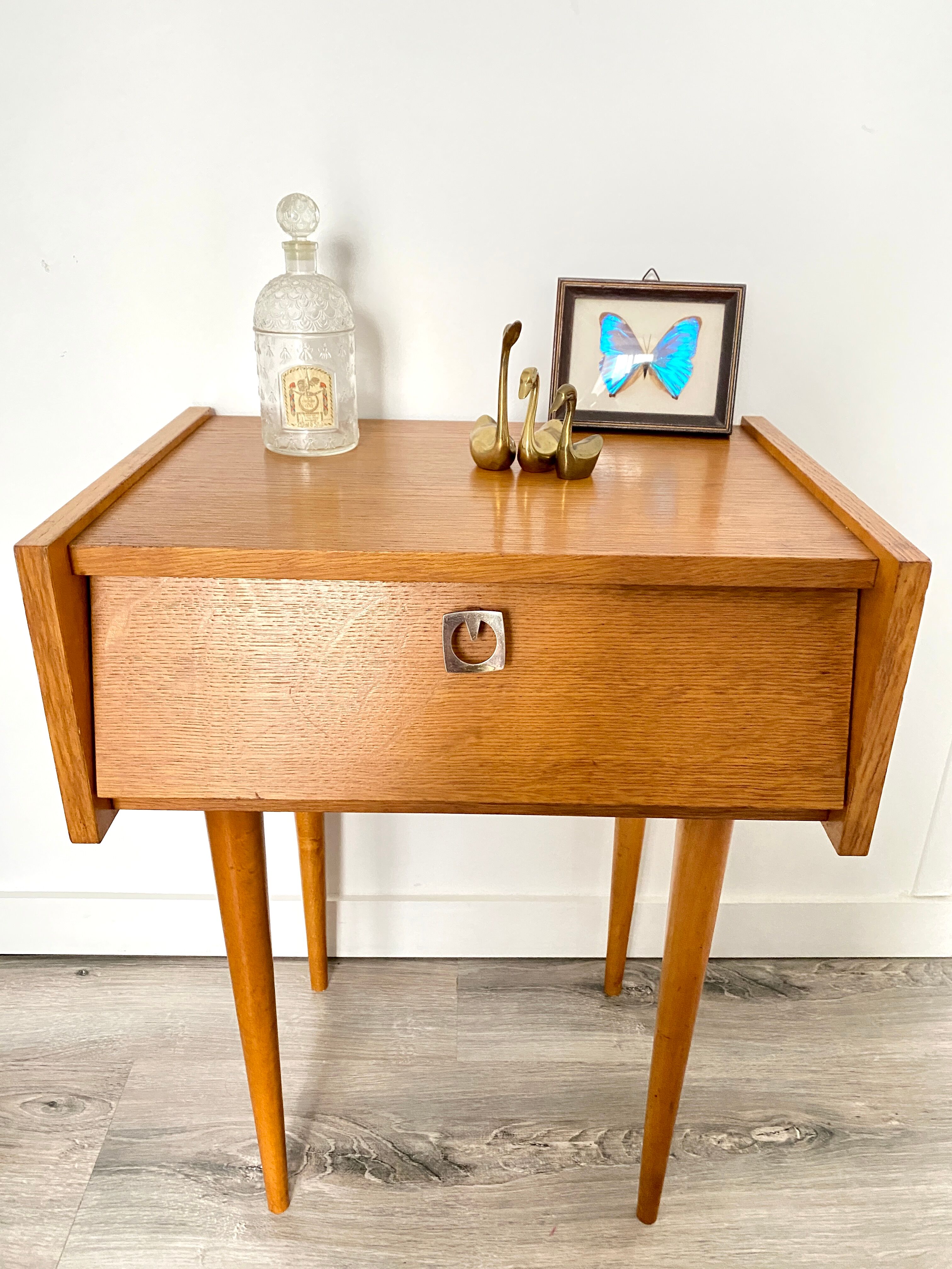 Vintage bedside table