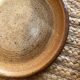 6 grandes assiettes plate grés pyrité style La Borne