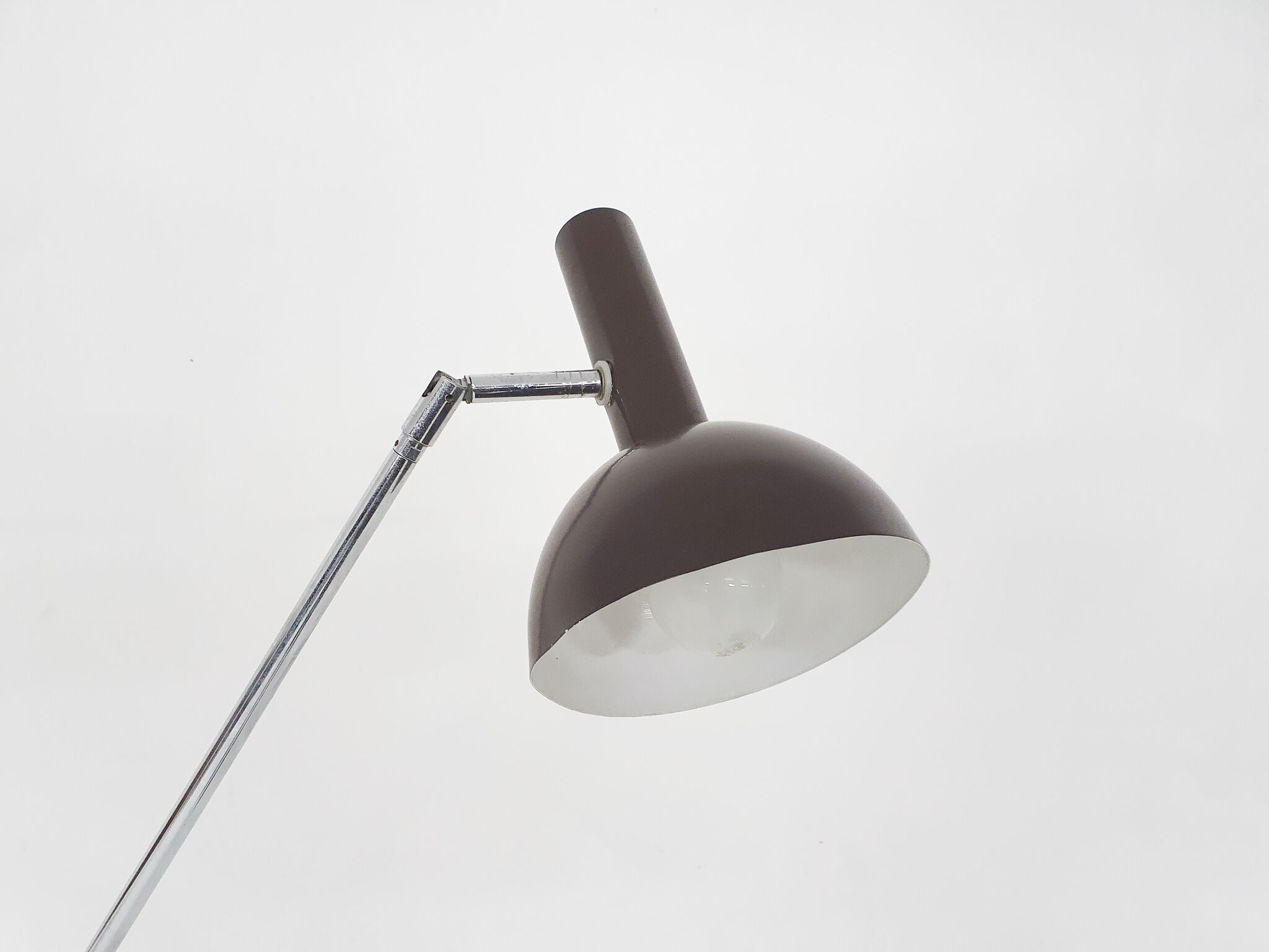 Mid-century adjustable floor lamp by Busquet for Hala, the Netherlands 1950's