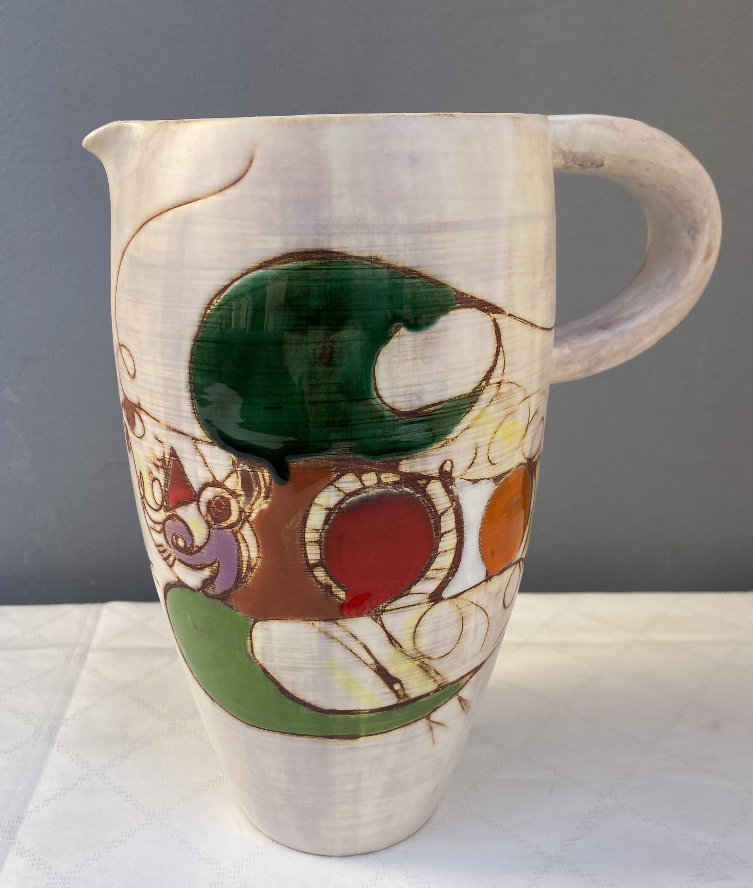 Ceramic jug Marie Thérèse Treinen 1960s