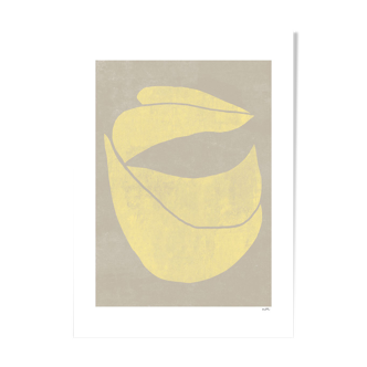 Illustration Twined No 04 jaune