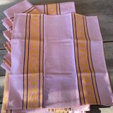 Nappe avec ses 6 serviettes