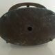 Painted metal hot water bottle lamp