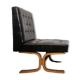 Fauteuil en cuir par Ludvik Volak