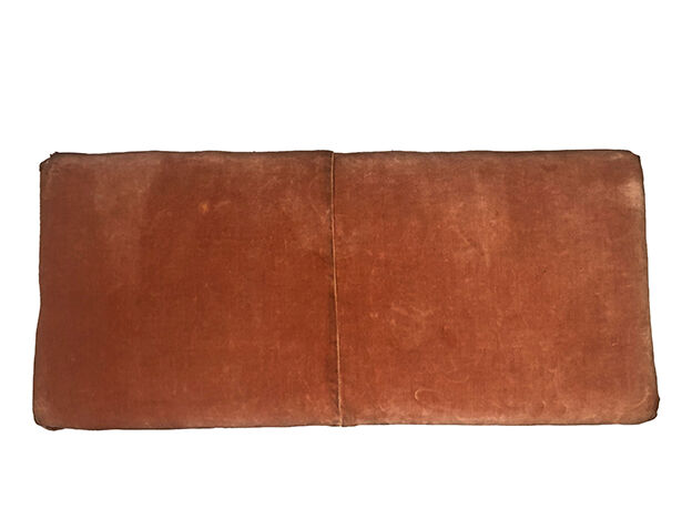 Bench in cream lacquered wood in rococo style, mid-twentieth century