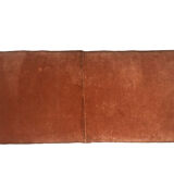 Bench in cream lacquered wood in rococo style, mid-twentieth century