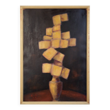 Abstract painting by Alain Boisdon