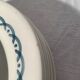 Art Deco service, Digoin Sarreguemines model, canes