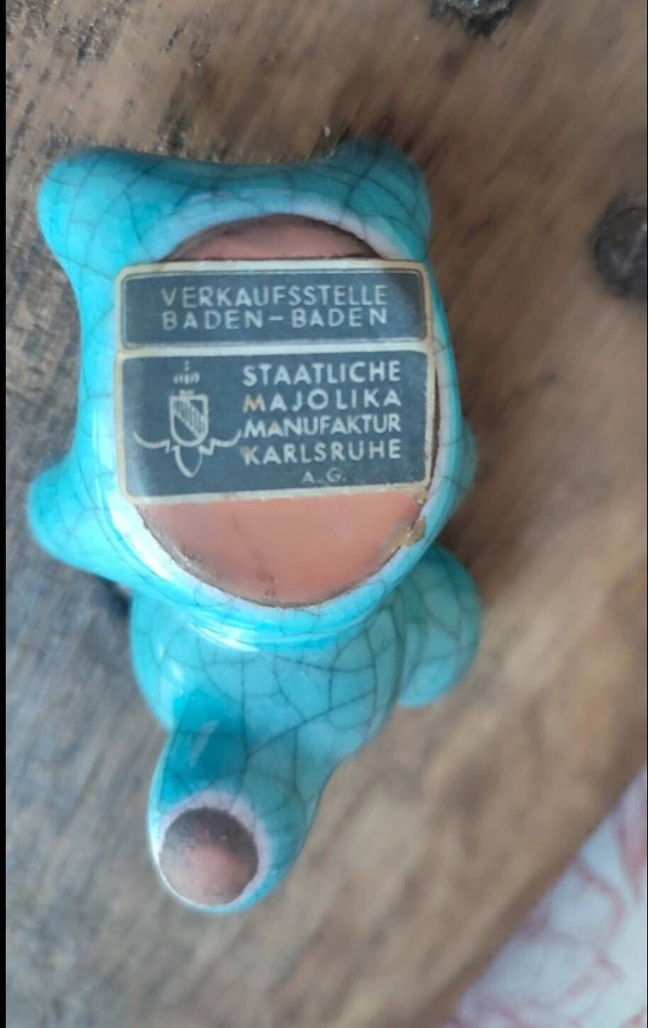 Our ceramic Karlsruhe Majolica, Walter Bosse