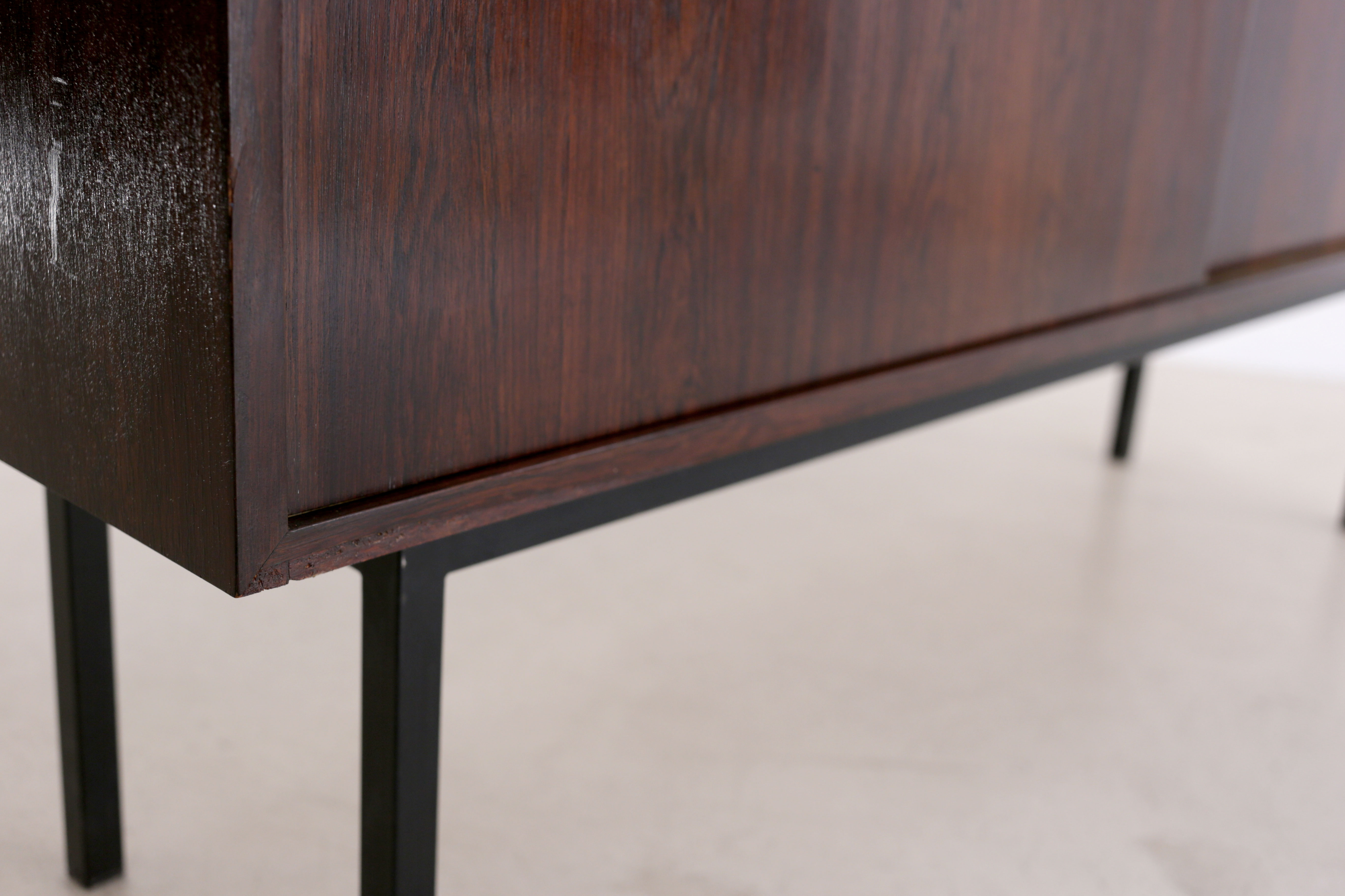 Modernist rosewood 1950 sideboard