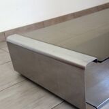 Vintage coffee table by François Monnet, Kappa edition, 1970