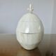 Ice bucket "coconut" bone marquetry 50s