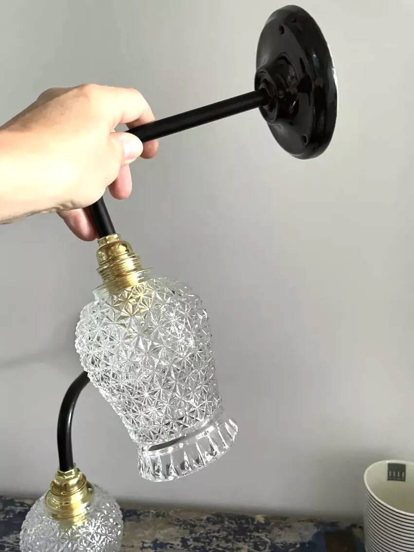 Pair of vintage wall lights