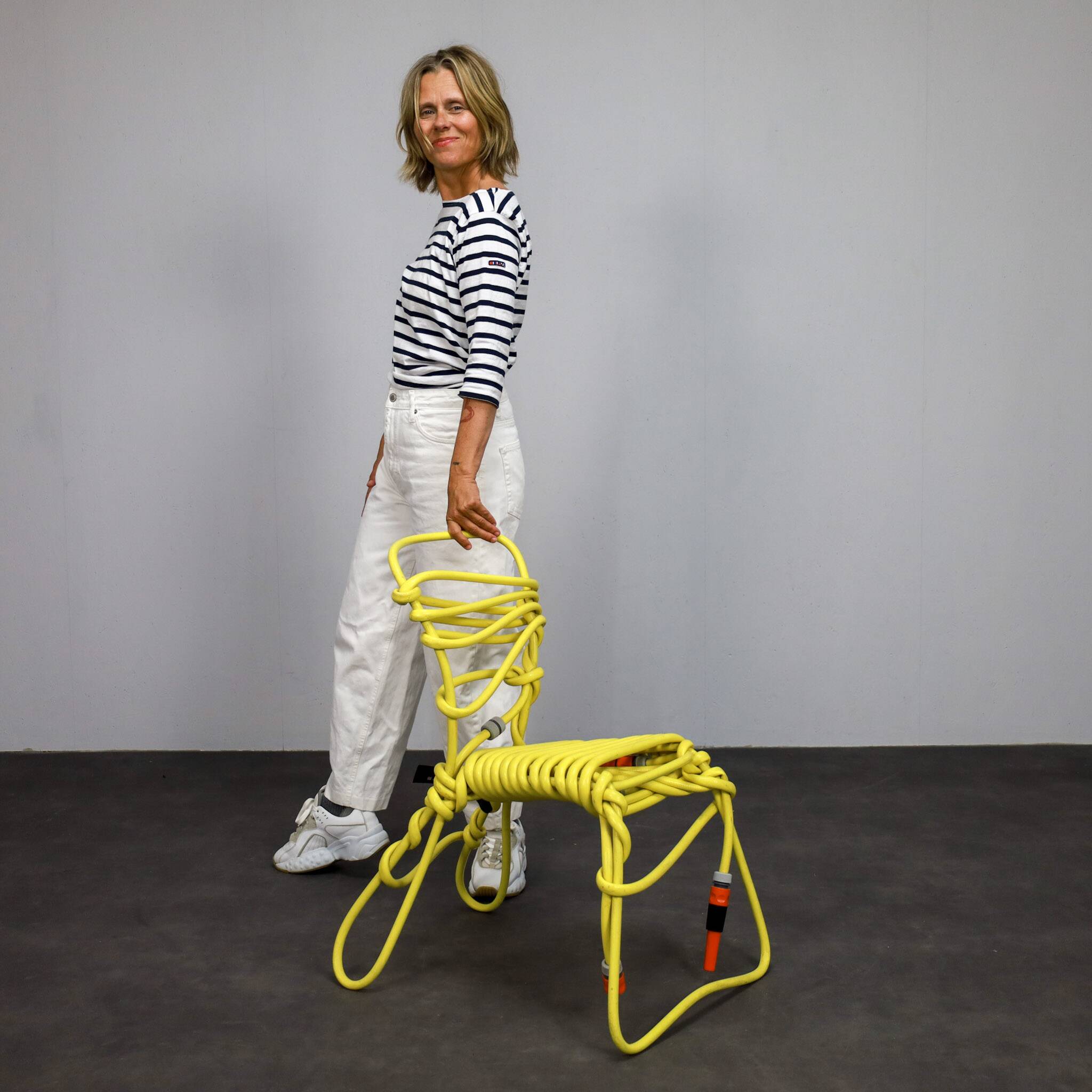 Hosepipe chair by Sander Bokkinga for BOK, Netherlands, 2008