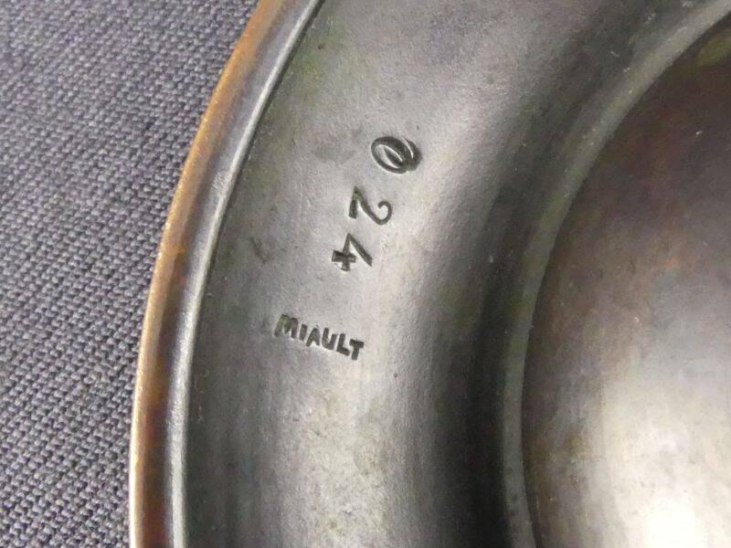 Henri Miault, enameled copper ring sizer