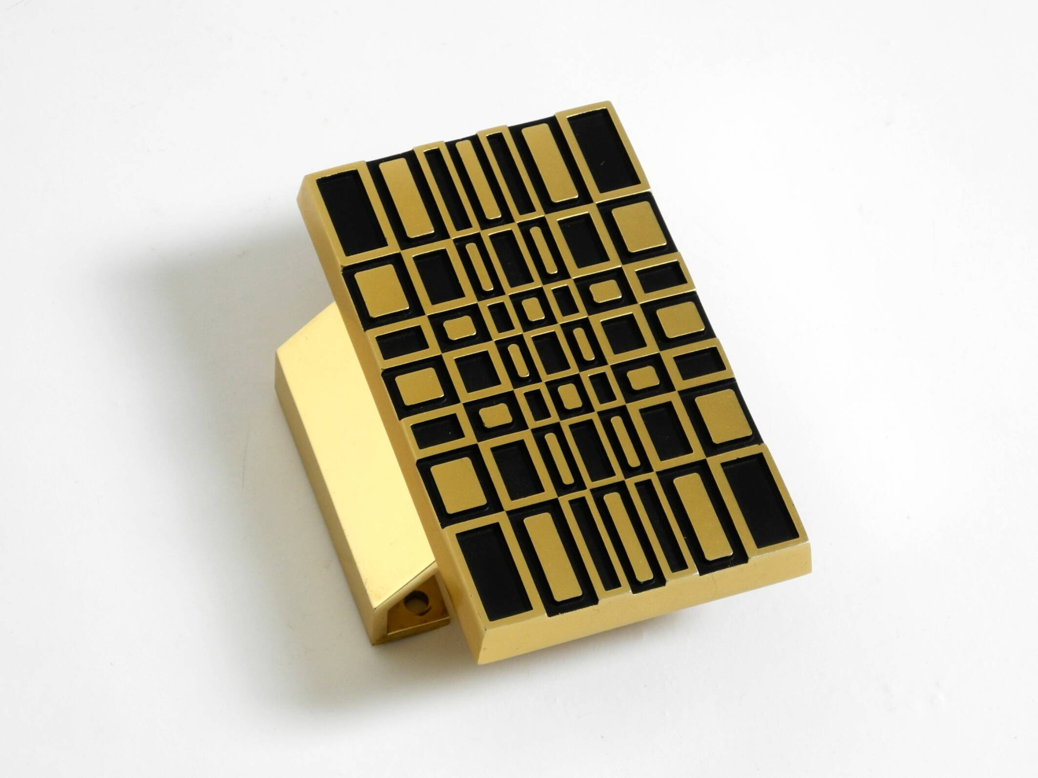 1960s Space Age abstract design door handle