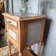 Walnut bedside table